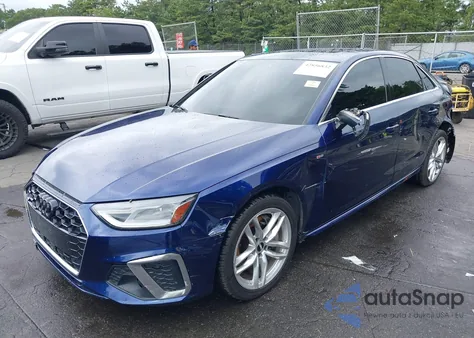 2020 Audi A4 Premium 45 Tfsi Quattro S Tronic from USA, damaged, VIN WAUDNAF44LN007881